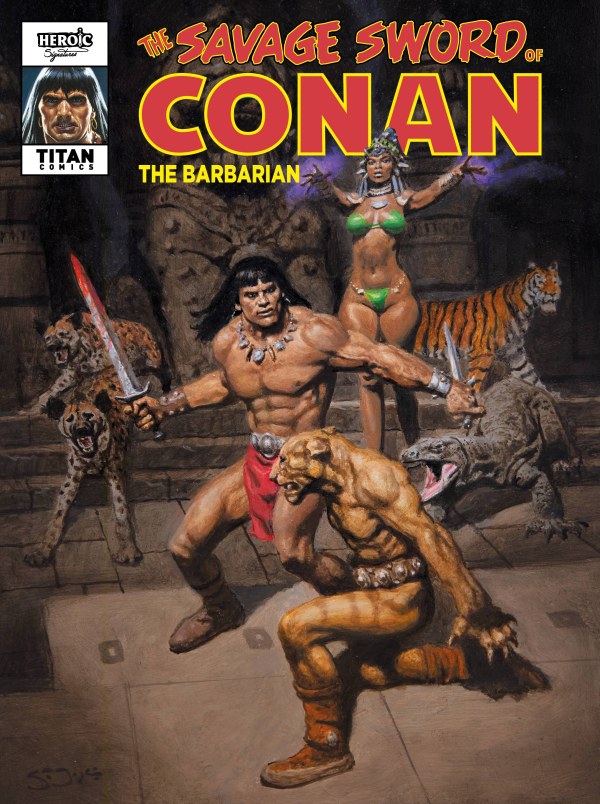 The Savage Sword of Conan #7 Cover B Sean Joyce Variant