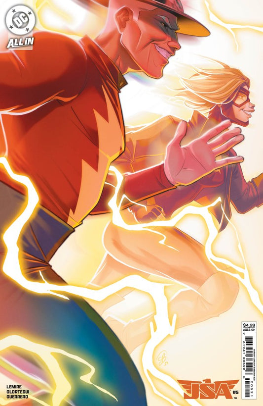 JSA #5 Cover B Sweeney Boo Variant