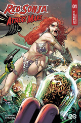 Red Sonja Attacks Mars #1 Cover C Greg Land Variant