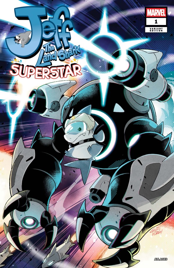 Jeff the Land Shark: Superstar #1 Gurihiru Knullbuster Variant