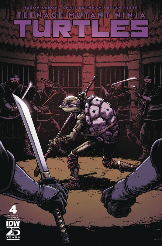 Teenage Mutant Ninja Turtles #4 Cover B Chris Burnham Variant