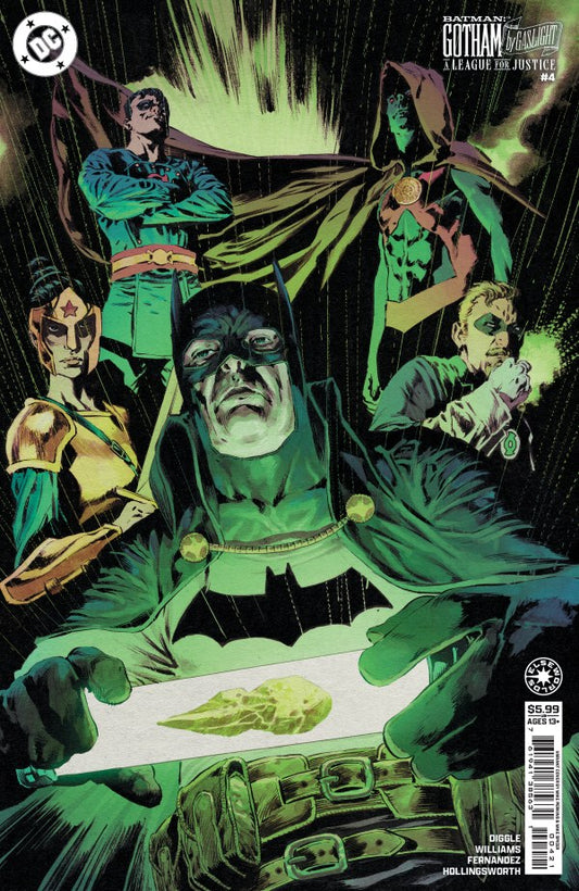 Batman: Gotham by Gaslight – A League for Justice #4 Cover C Mike Perkins Variant