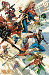Justice League Unlimited #2 Cover F Fico Ossio Raised UV Wraparound Foil