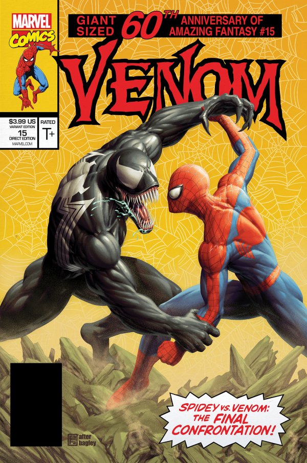 Venom #15 John Tyler Christopher Classic Homage Variant