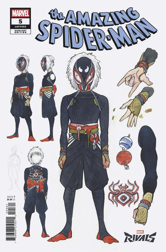 The Amazing Spider-Man #5 Peach Momoko Marvel Rivals Variant