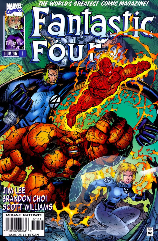 Fantastic Four #1 Jim Lee Cover (1996)