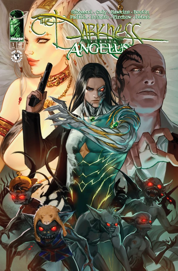 The Darkness Versus Angelus #1 Cover B Lesley 'Leirix' Li Variant