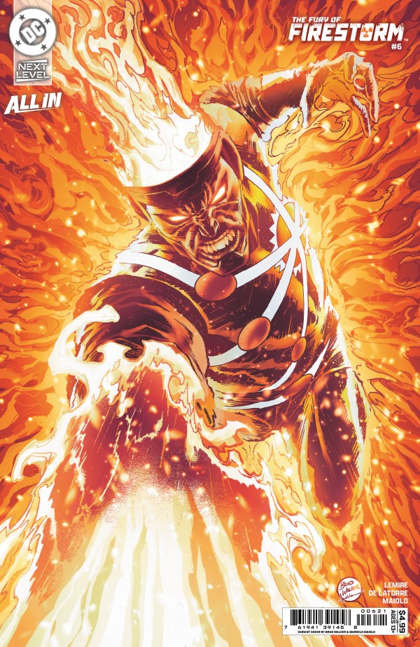 The Fury of Firestorm #6 Cover B Brad Walker Variant