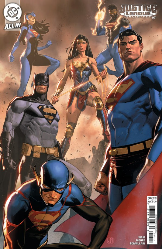 Justice League Unlimited #7 Cover E Jorge Molina Supersmash-Up Variant