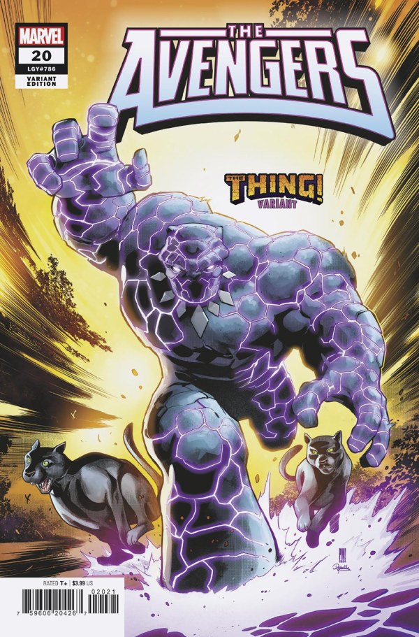 The Avengers #20 Paco Medina The Thing Variant