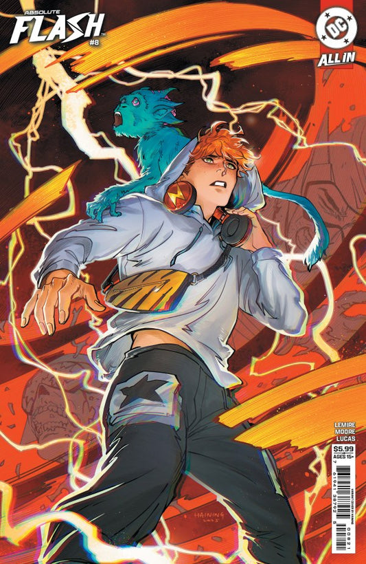 Absolute Flash #8 Cover B Haining Variant