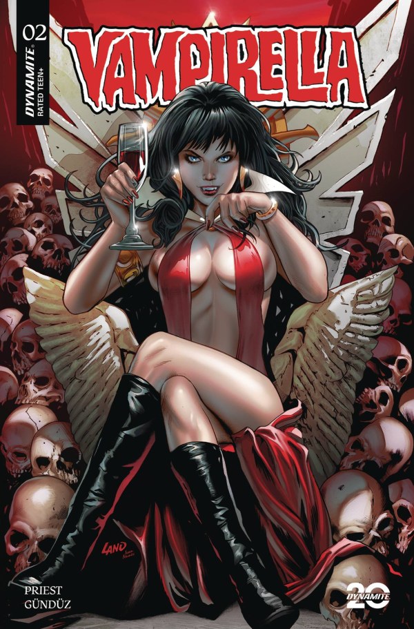 Vampirella #2 Cover B Greg Land Variant