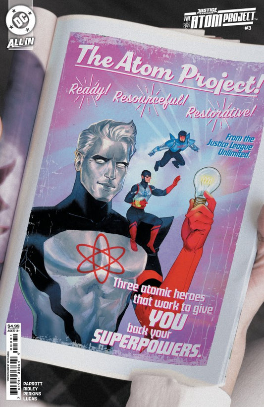 Justice League: The Atom Project #3 Cover C Kevin Wada Variant
