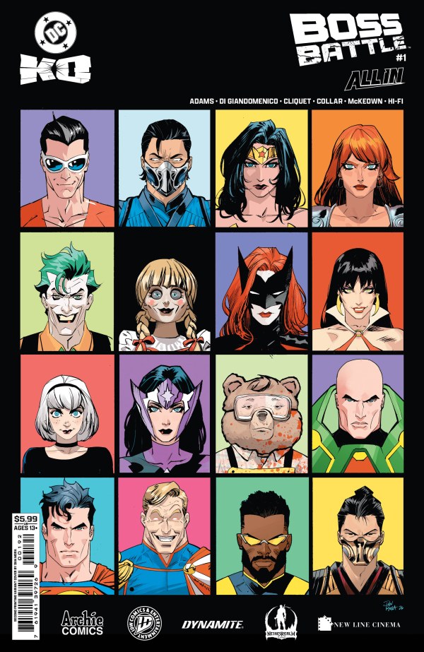 DC K.O.: Boss Battle #1 2nd Printing Dan Mora