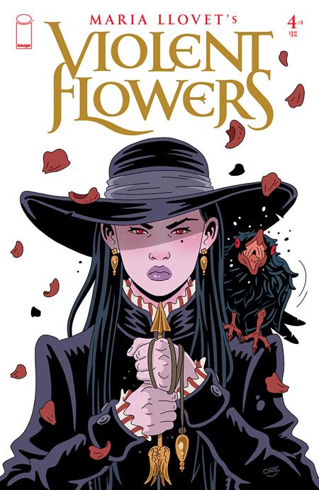 Violent Flowers #4 Cover D Jesús Orellana Variant