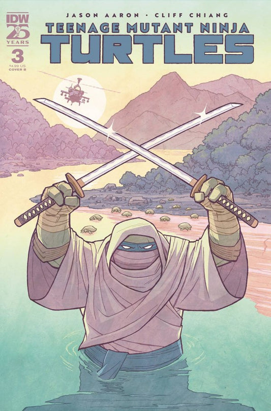 Teenage Mutant Ninja Turtles #3 Cover B Cliff Chiang Variant