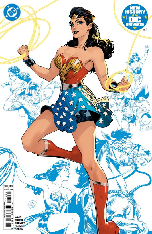 New History of the DC Universe #1 Cover B Dan Mora Variant