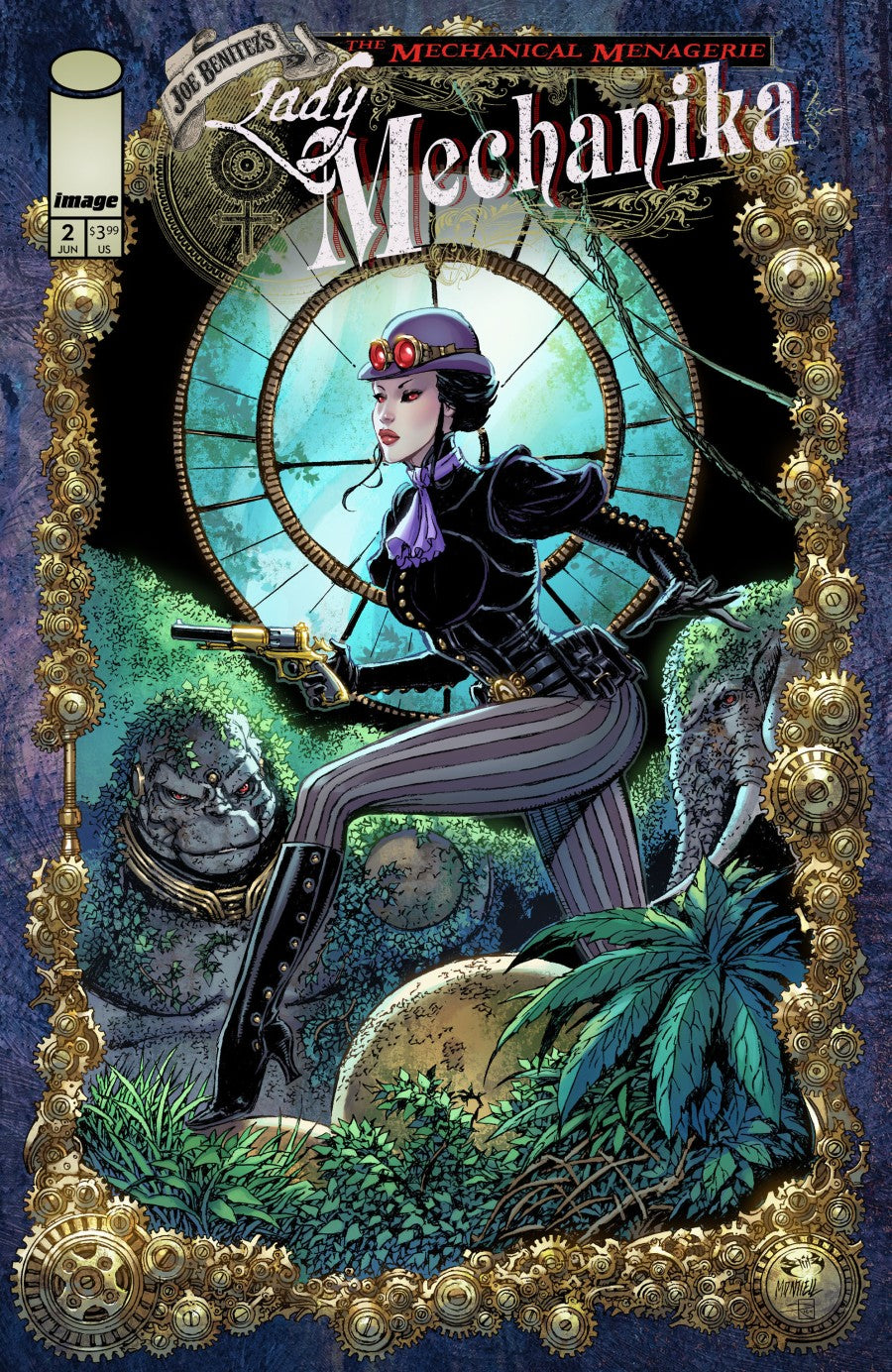 Lady Mechanika: The Mechanical Menagerie #2 Cover B Joe Benitez Variant