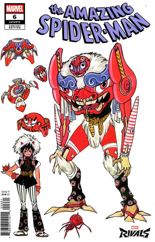 The Amazing Spider-Man #6 Peach Momoko Marvel Rivals Variant
