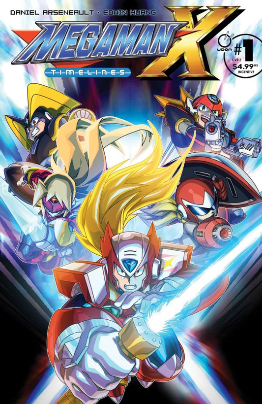 Mega Man X: Timelines #1 Cover E 1:5 Jeffrey 'Chamba' Cruz Variant