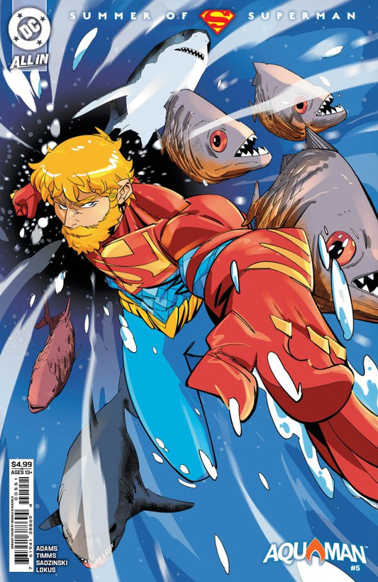 Aquaman #5 Cover D Daniele Di Nicuolo Supersmash-Up Variant
