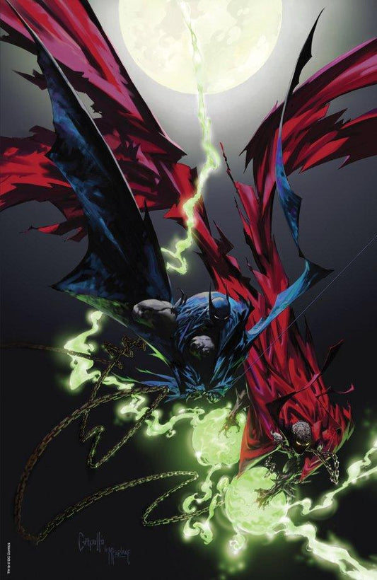 Batman / Spawn #1 Cover J Glow-in-the-Dark Virgin Variant