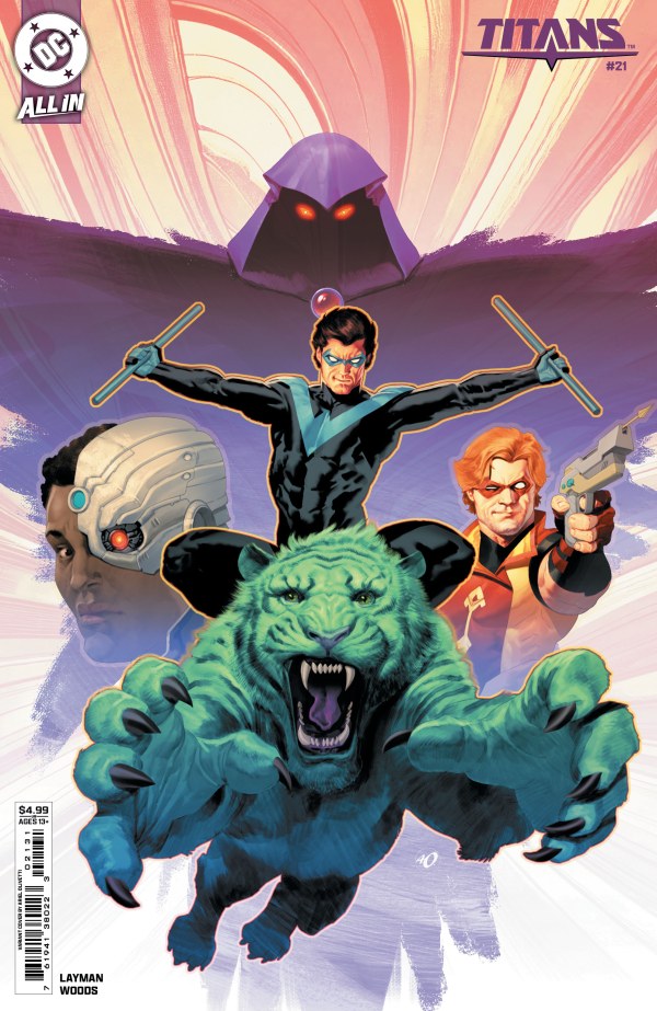Titans #21 Cover B Ariel Olivetti Variant