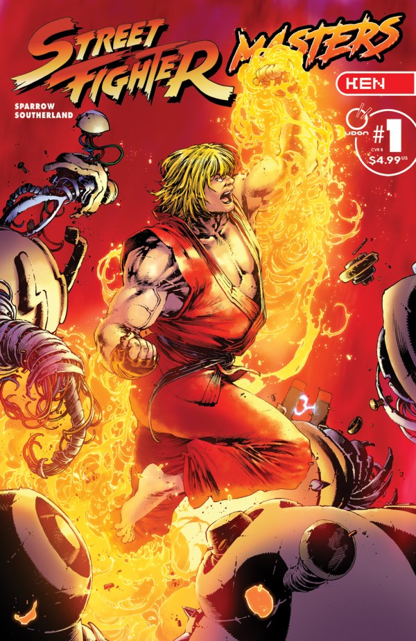 Street Fighter Masters: Ken #1 Cover B Matthew Weldon Variant