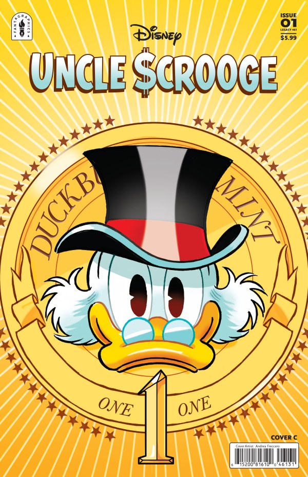 Uncle Scrooge #1 Cover C Andrea Freccero Variant