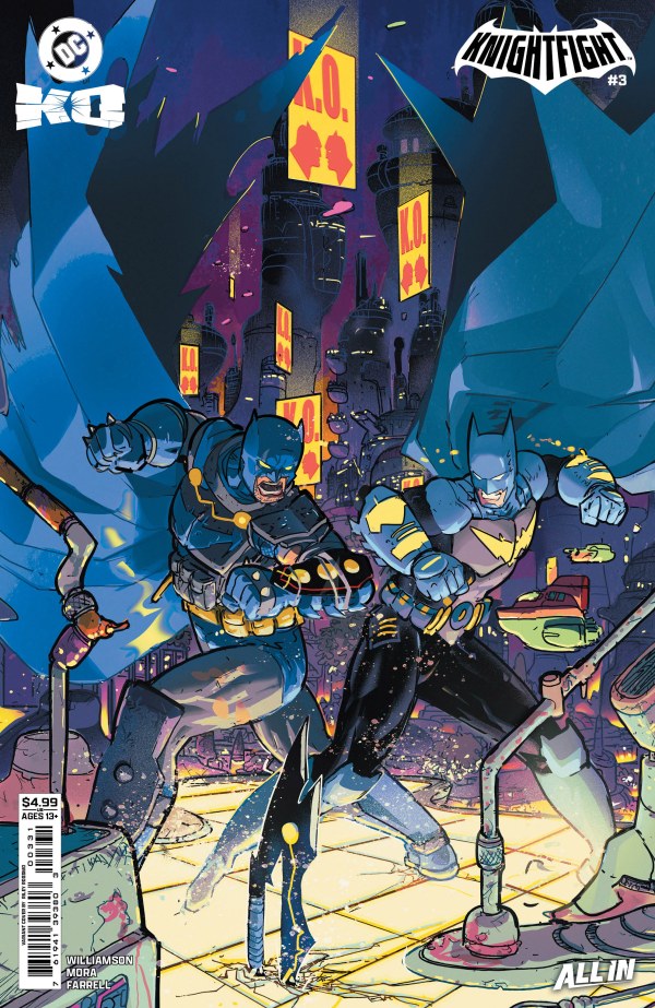DC K.O.: Knightfight #3 Cover D Riley Rossmo Variant