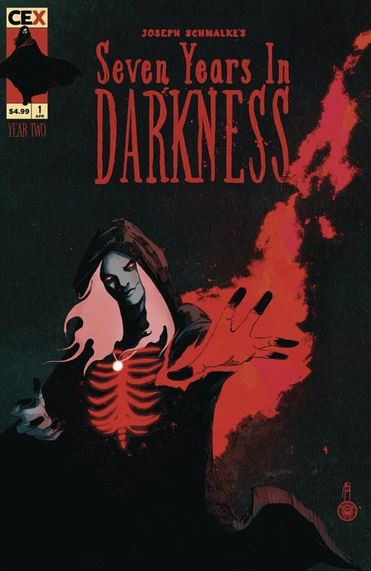 Seven Years in Darkness: Year Two #1 cover B