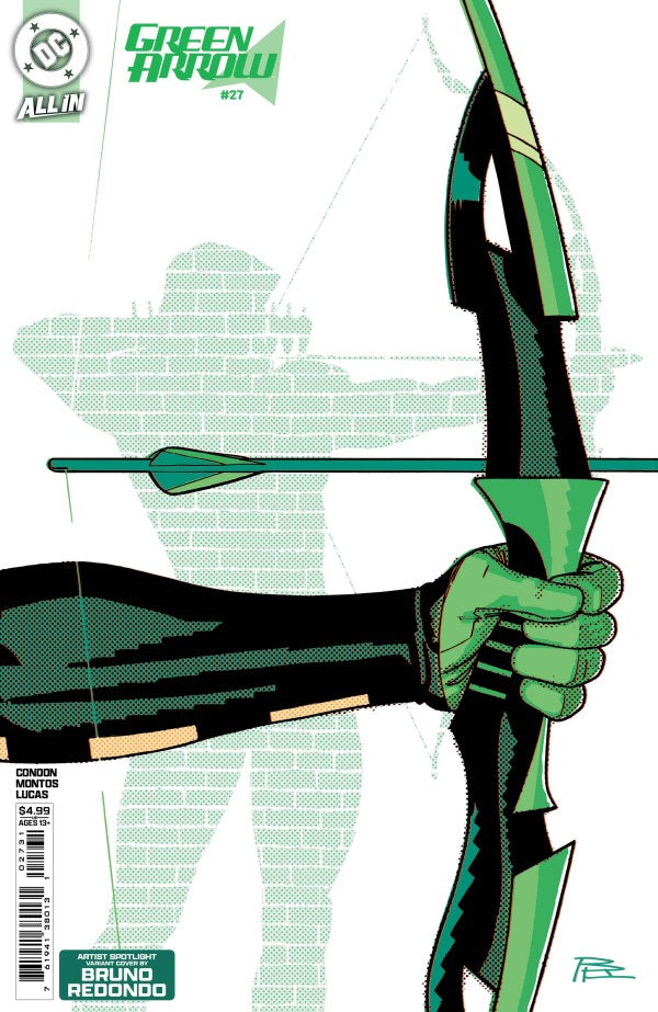 Green Arrow #27 Cover C Bruno Redondo Artist Spotlight Variant
