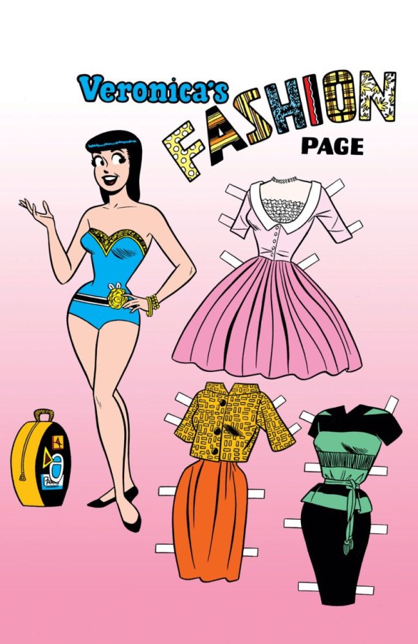 Archie Comics 85th Anniversary Presents: Betty and Veronica Fashion Pages #1 Cover C Dan DeCarlo Veronica Variant