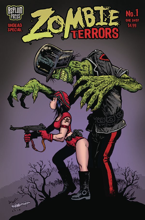 Zombie Terrors: Undead Special #1 Cover B Steve Mannion Variant