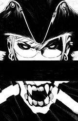 Vampyrates! #1 Cover F 1:10 Luca Pizzari Black & White Virgin Variant