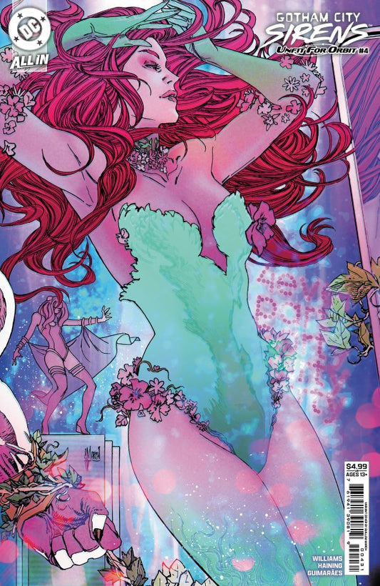 Gotham City Sirens: Unfit for Orbit #4 Cover C Guillem March Connecting Variant