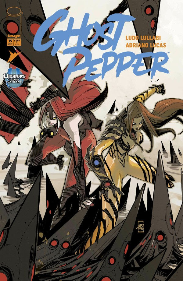 Ghost Pepper #15 Cover F Ludo Lullabi Witchblade Team-Up Variant