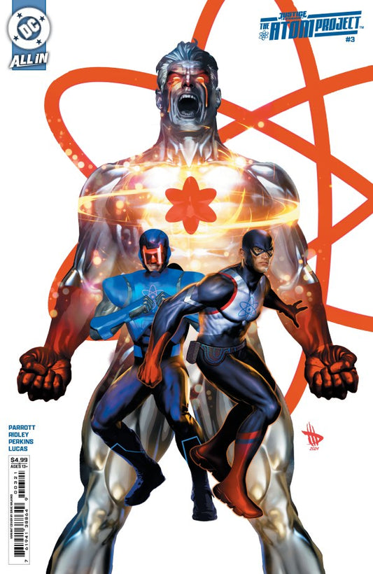 Justice League: The Atom Project #3 Cover B Dave Wilkins Variant