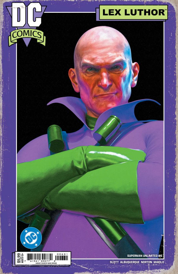Superman Unlimited #6 Cover B Mark Spears Variant