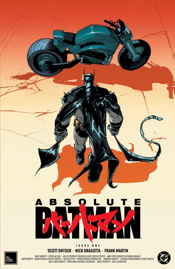 Absolute Batman #1 The Comic Corner NYCC 2024 Javier Fernández Variant (FOMO Books Exclusive)