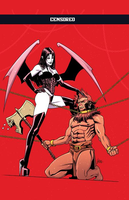 Barbaric: The Long Death #3 Cover E Corin Howell Variant