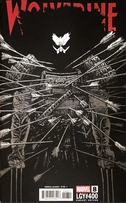 Wolverine #8 Daniel Warren Johnson Black & White Variant