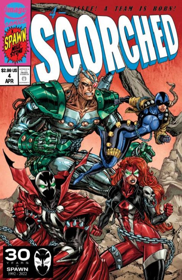 The Scorched #4 Cover B Todd McFaralane X-Men Homage