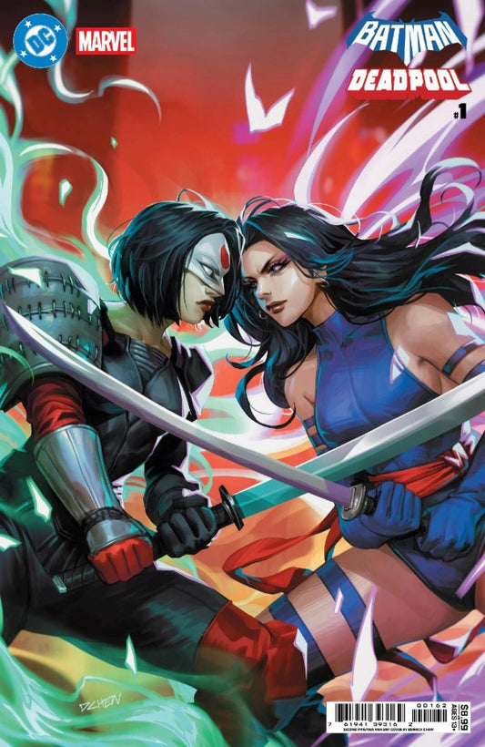 DC / Marvel: Batman / Deadpool #1 2nd Printing Derrick Chew