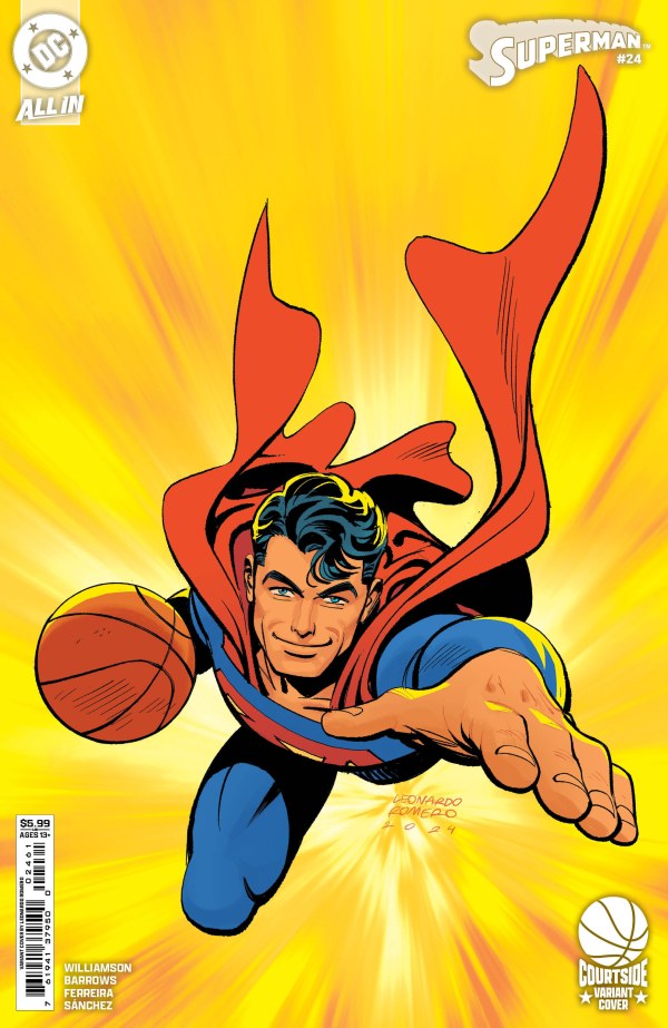 Superman #24 Cover E Leonardo Romero Courtside Variant