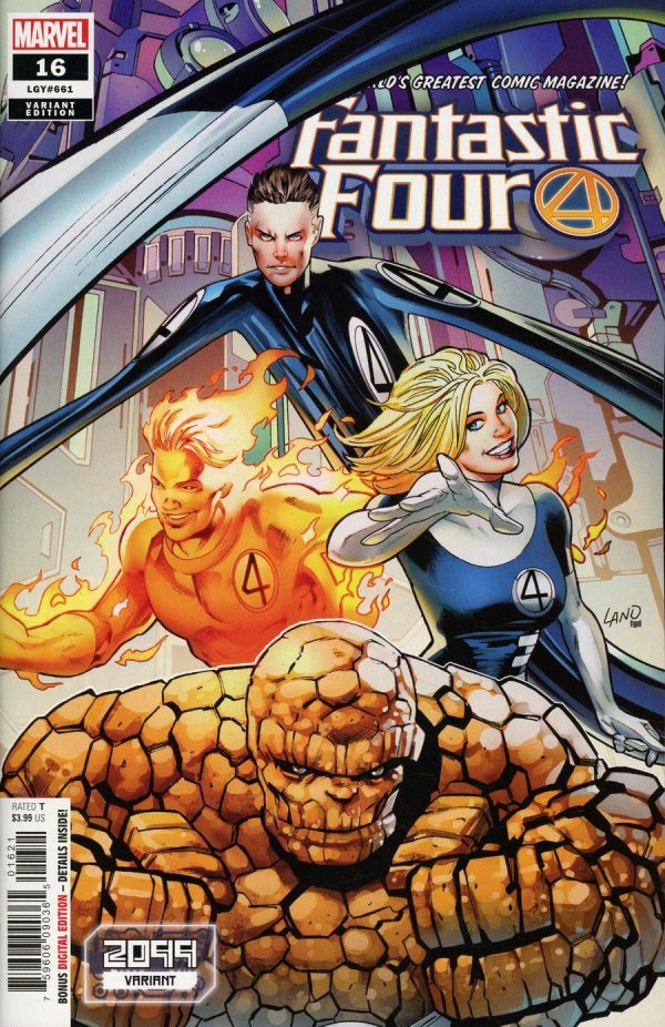 Fantastic Four #16 Greg Land 2099 Variant (2020)