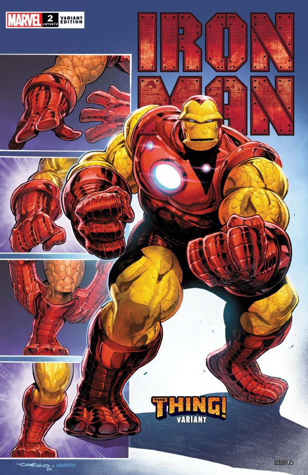 Iron Man #2 Iban Coello The Thing! Variant