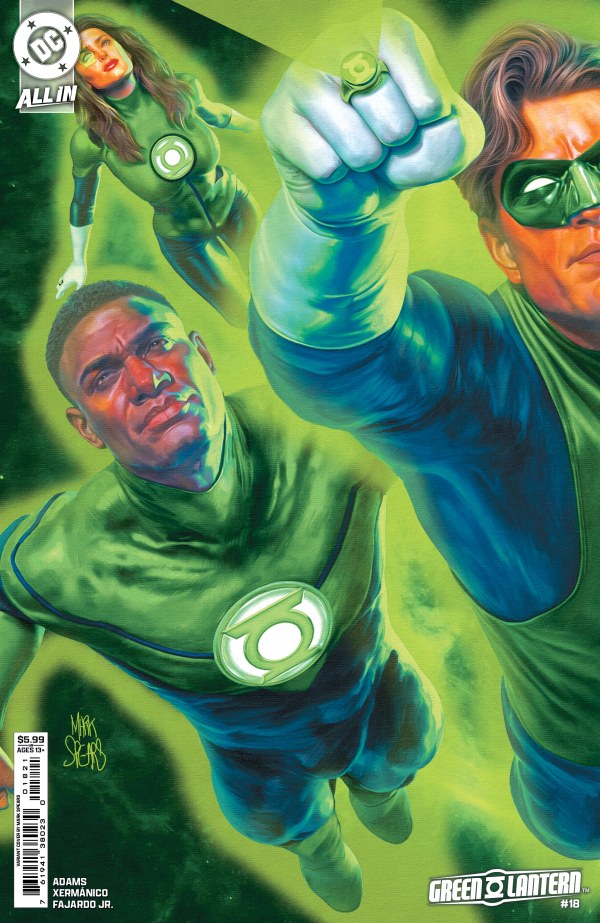 Green Lantern #18 Cover B Mark Spears Connecting