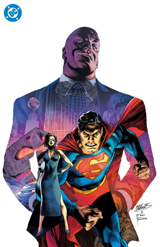 Superman: Lex Luthor Special #1 Cover C Eddy Barrows Foil Card Stock Virgin Variant