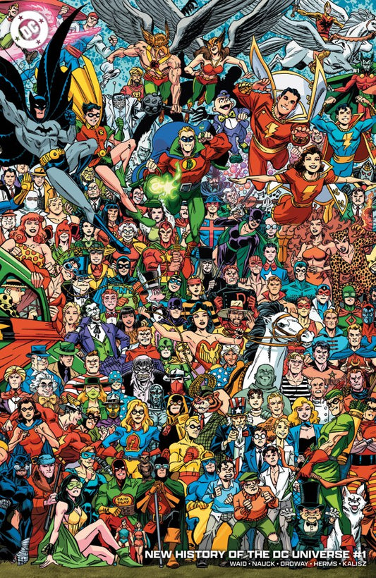 New History of the DC Universe #1 Cover D Scott Koblish Legacy Connecting Variant